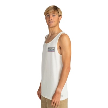  Billabong Walled Tees Erkek Beyaz Atlet