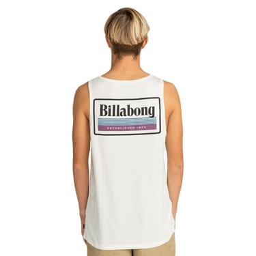  Billabong Walled Tees Erkek Beyaz Atlet