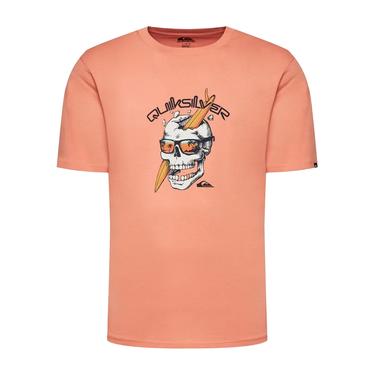  Quiksilver One Last Surf Erkek Kırmızı Tişört