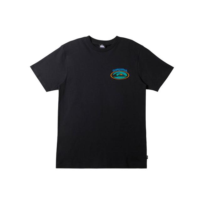  Quiksilver Stay Peaceful Moe Erkek Siyah Tişört