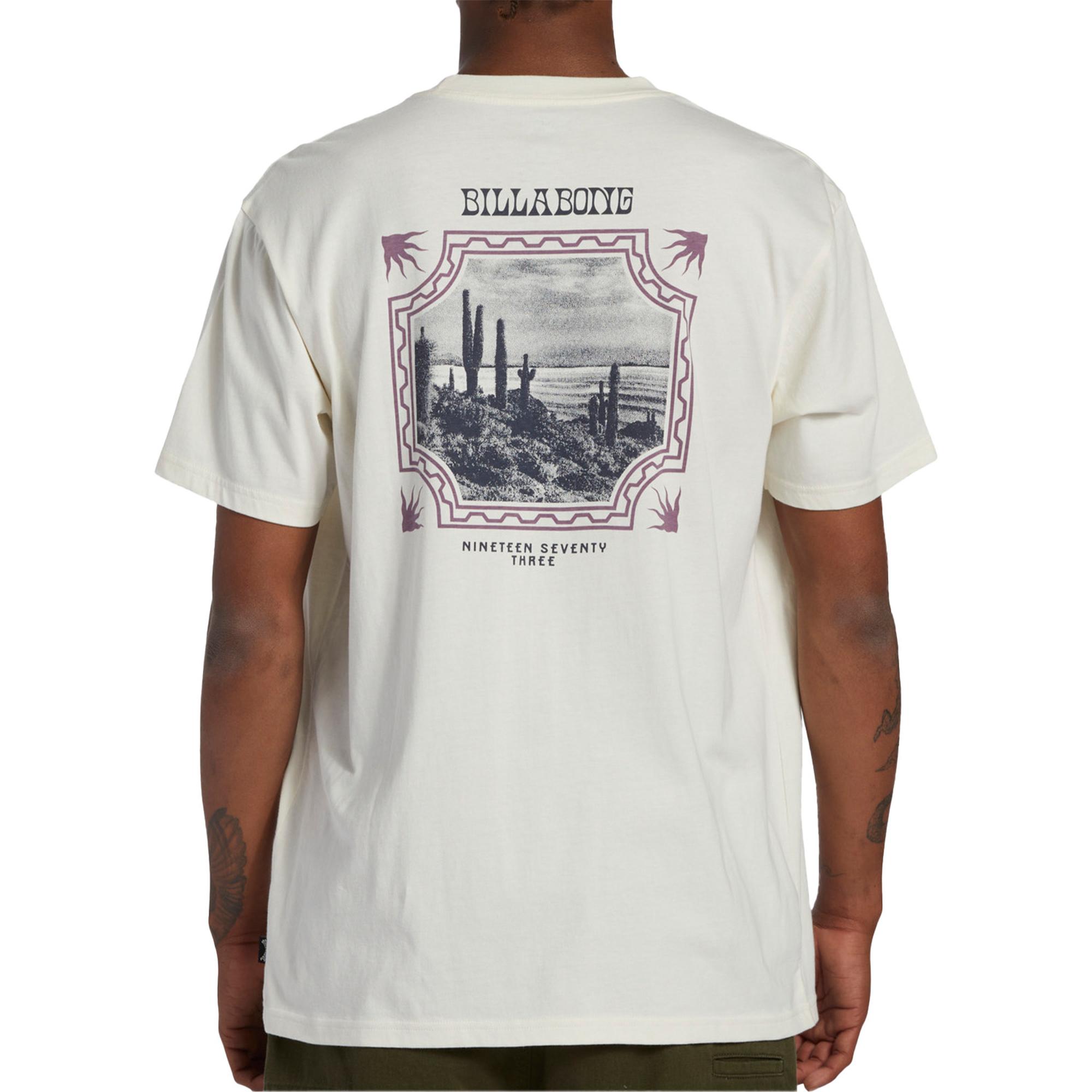 Billabong Crossed Up Tees Erkek Beyaz Tişört