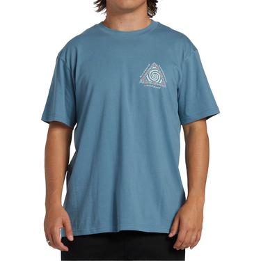  Billabong Tall Tale Tees Erkek Mavi Tişört