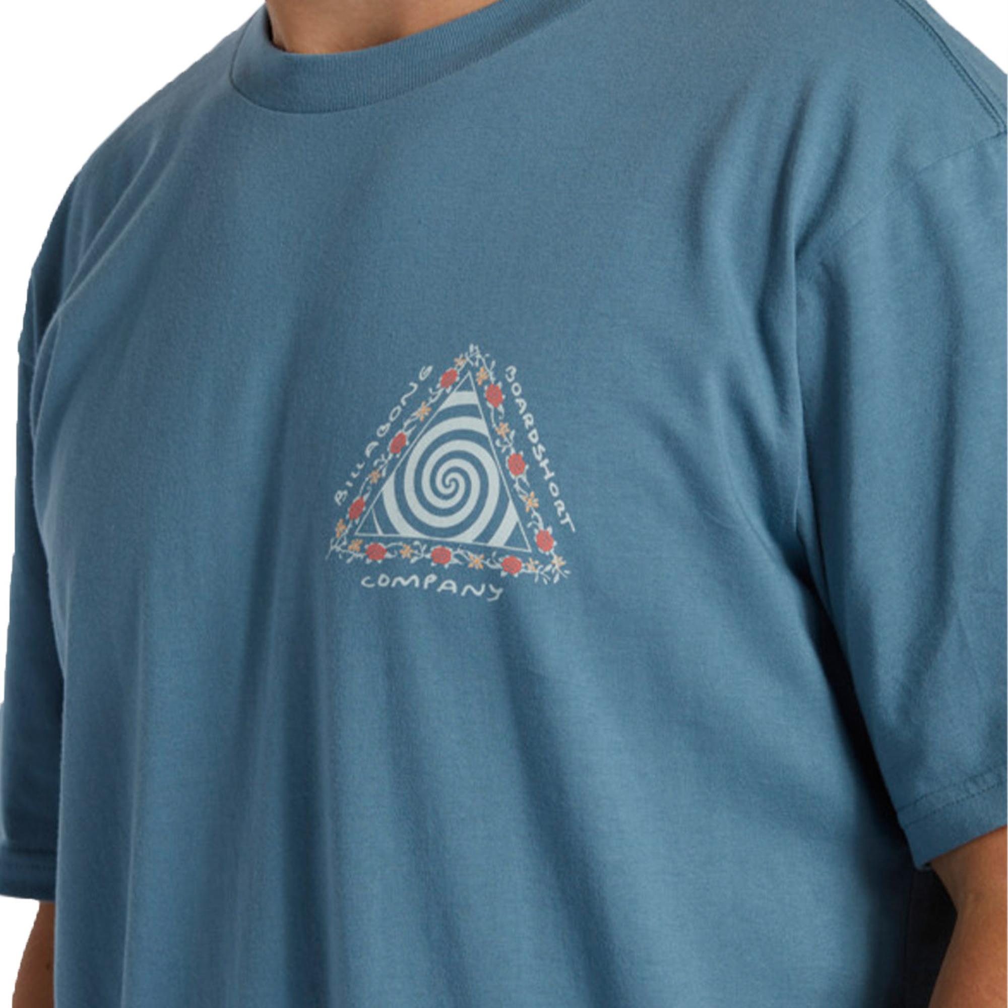 Billabong Tall Tale Tees Erkek Mavi Tişört