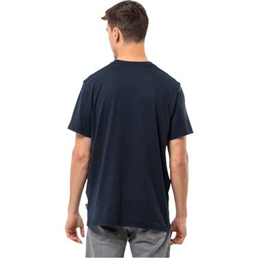  Jack Wolfskin Brand T Erkek Turuncu Tişört