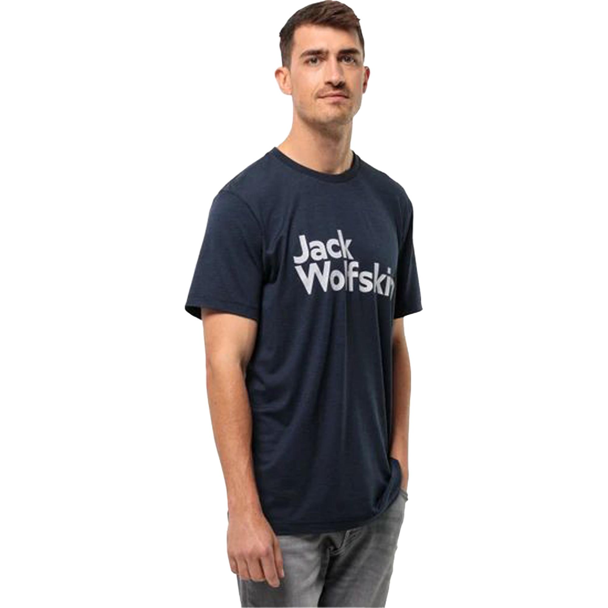Jack Wolfskin Brand T Erkek Turuncu Tişört