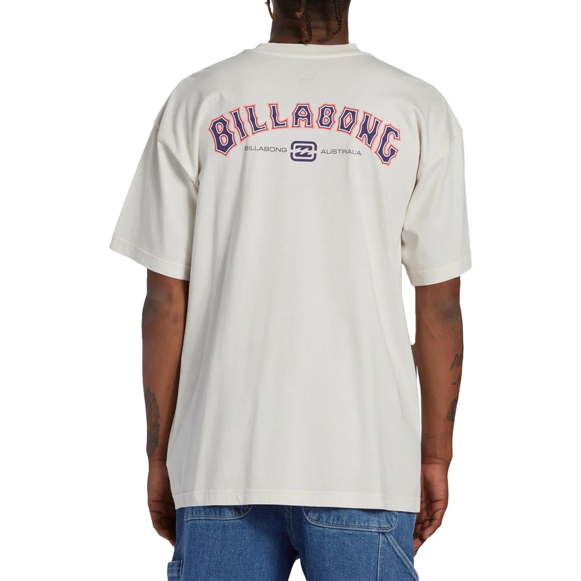 Billabong Arch Wave Tees Erkek Beyaz Tişört