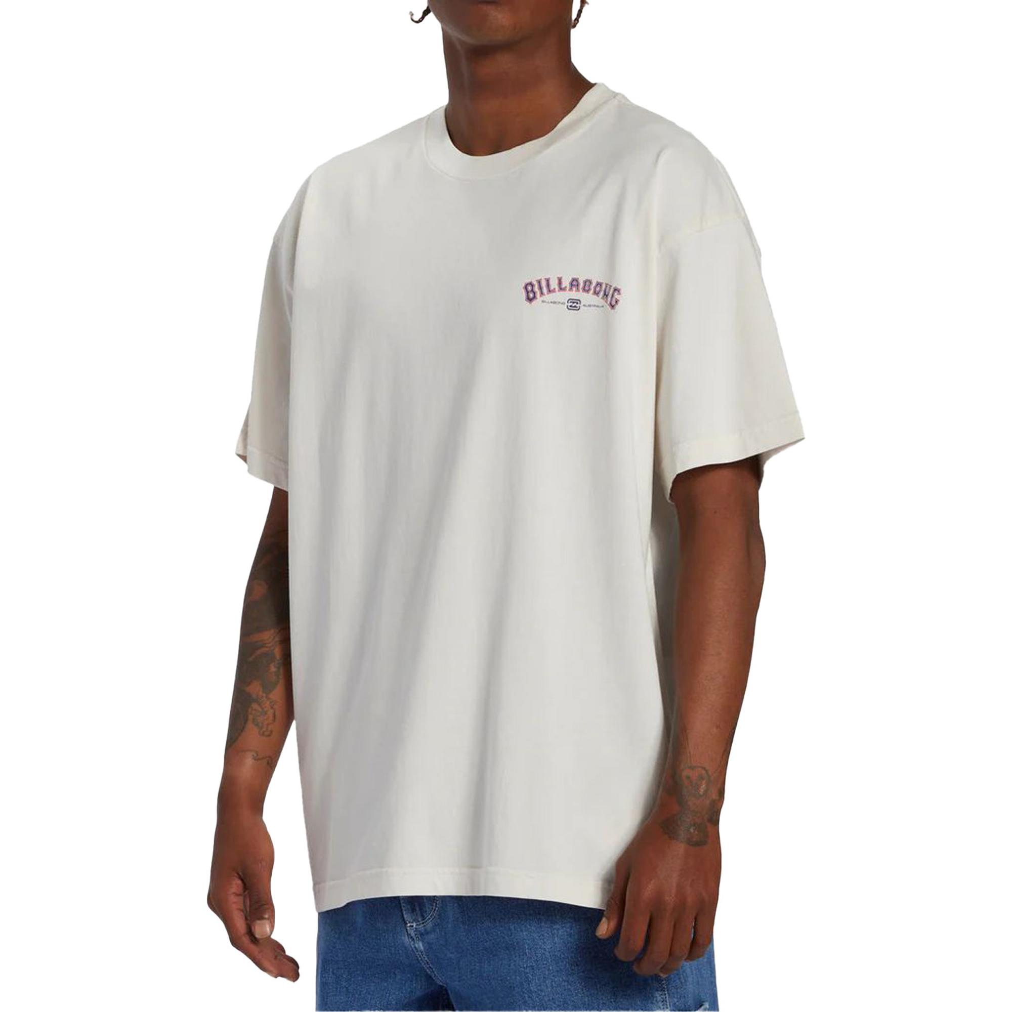 Billabong Arch Wave Tees Erkek Beyaz Tişört