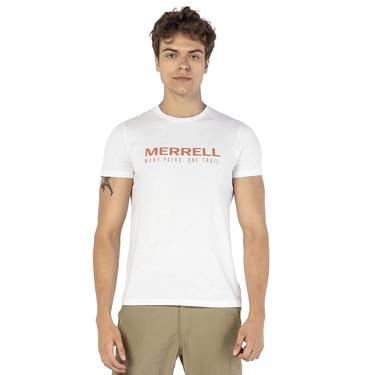  Merrell Title Erkek Beyaz Tişört