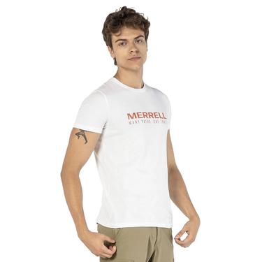  Merrell Title Erkek Beyaz Tişört
