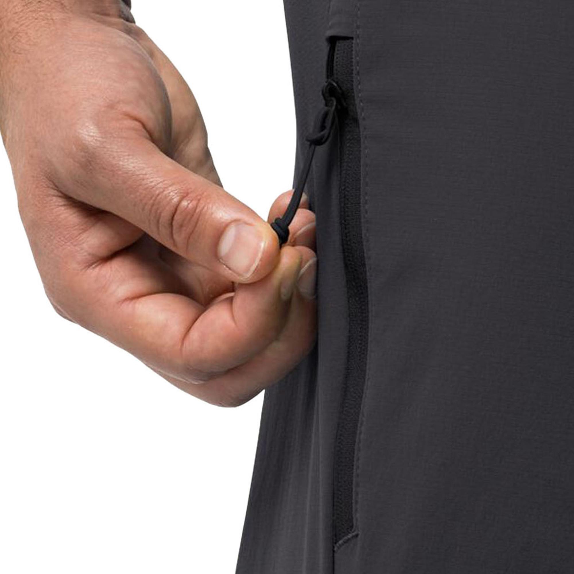 Jack Wolfskin Erkek Outdoor Pantolon Glastal Siyah