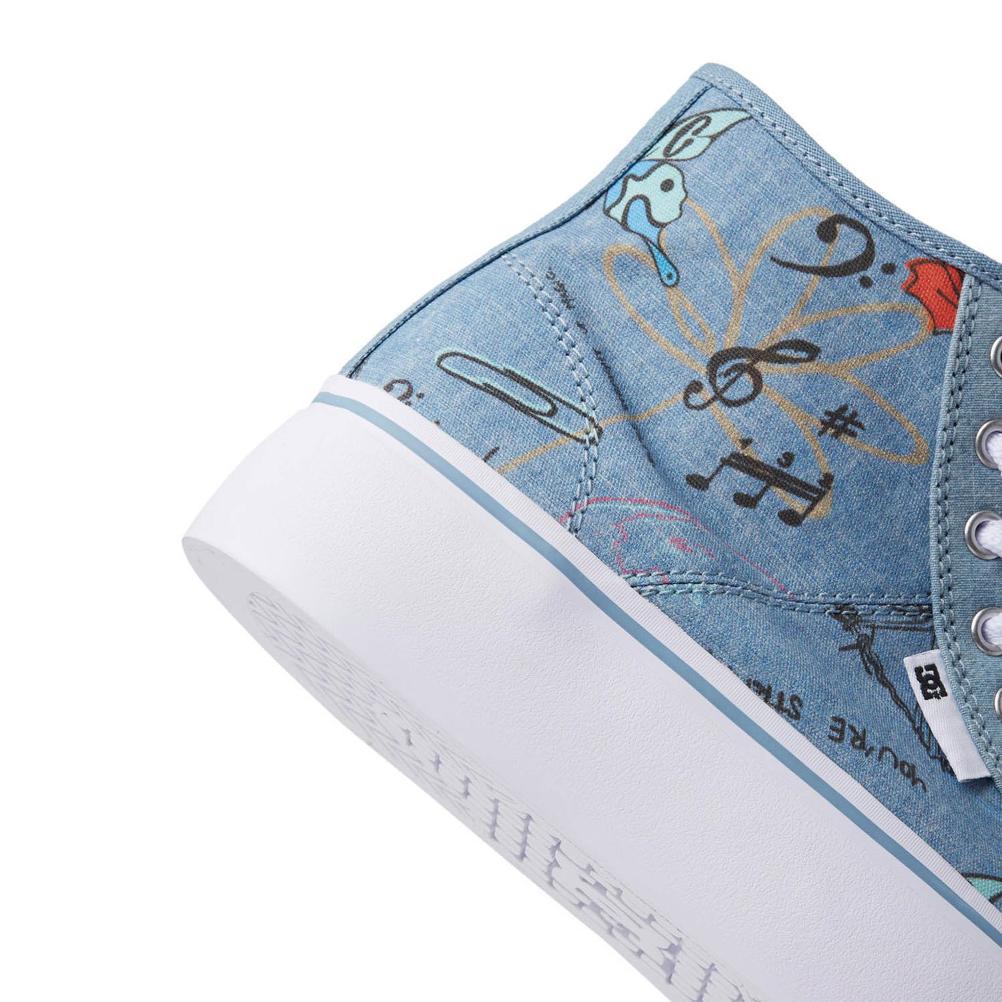 Dc Manual Hi Platform Kadın Günlük Ayakkabı