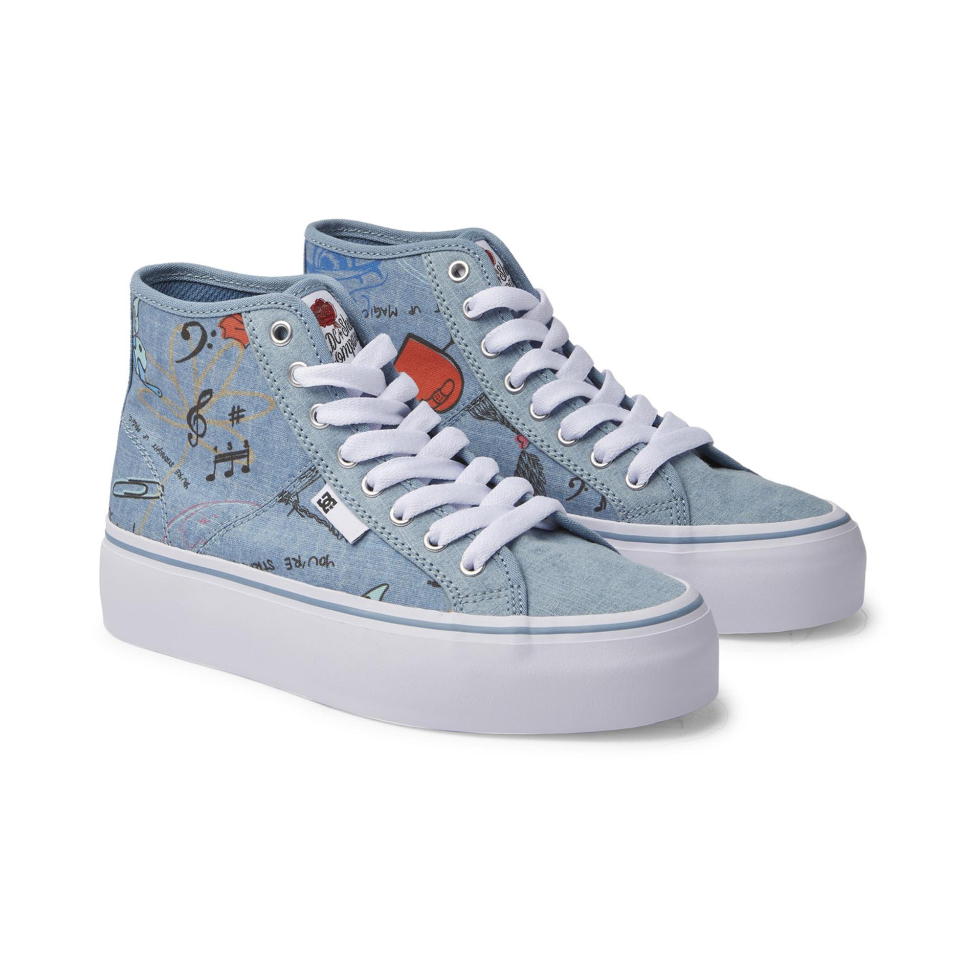 Dc Manual Hi Platform Kadın Günlük Ayakkabı