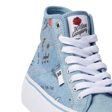  Dc Manual Hi Platform Kadın Günlük Ayakkabı