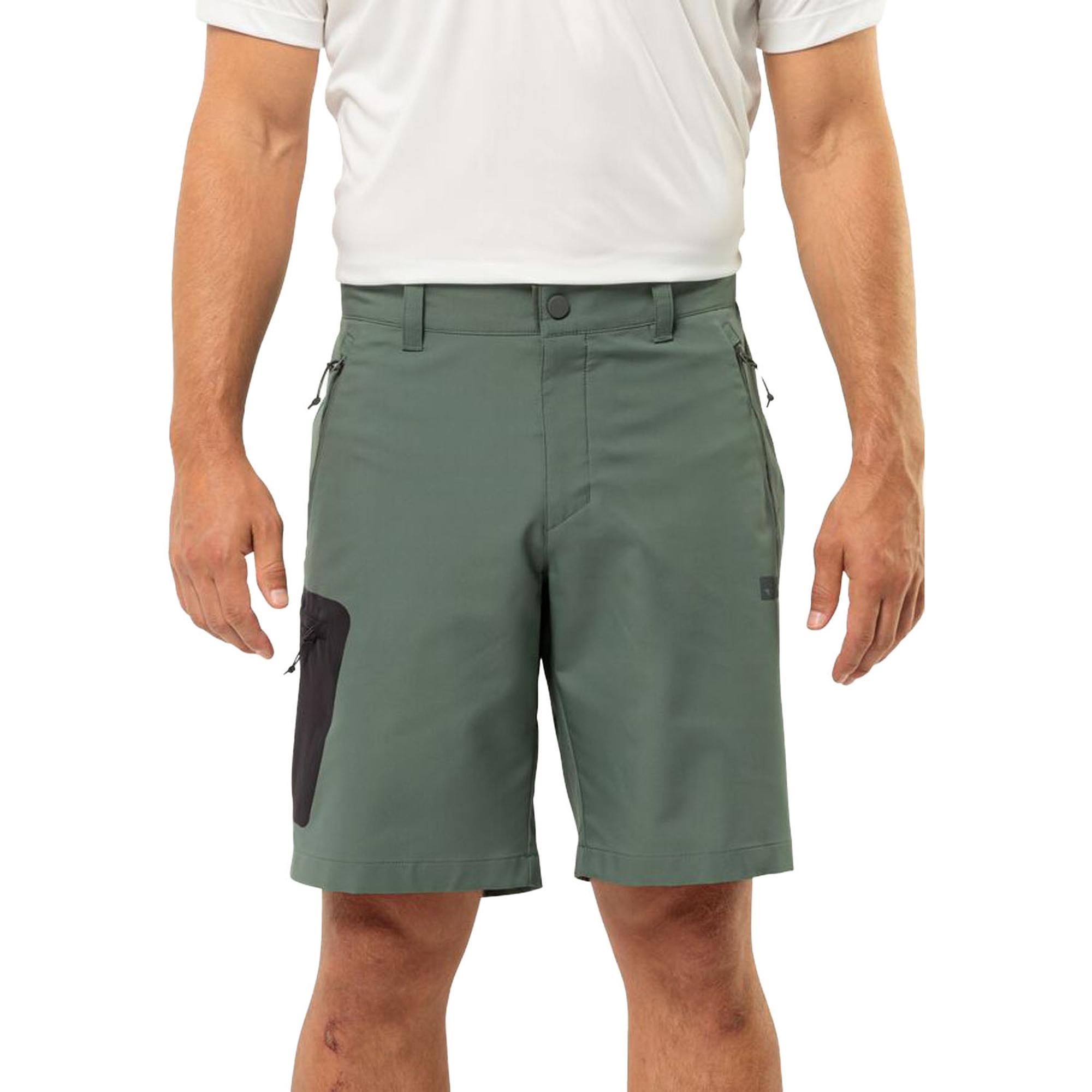 Jack Wolfskin Active Track Shorts Erkek Yeşil Şort