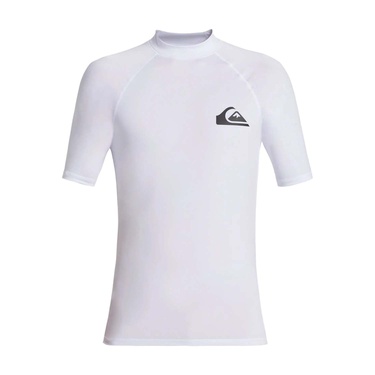  Quiksilver Everyday Upf50 Erkek Beyaz Likra