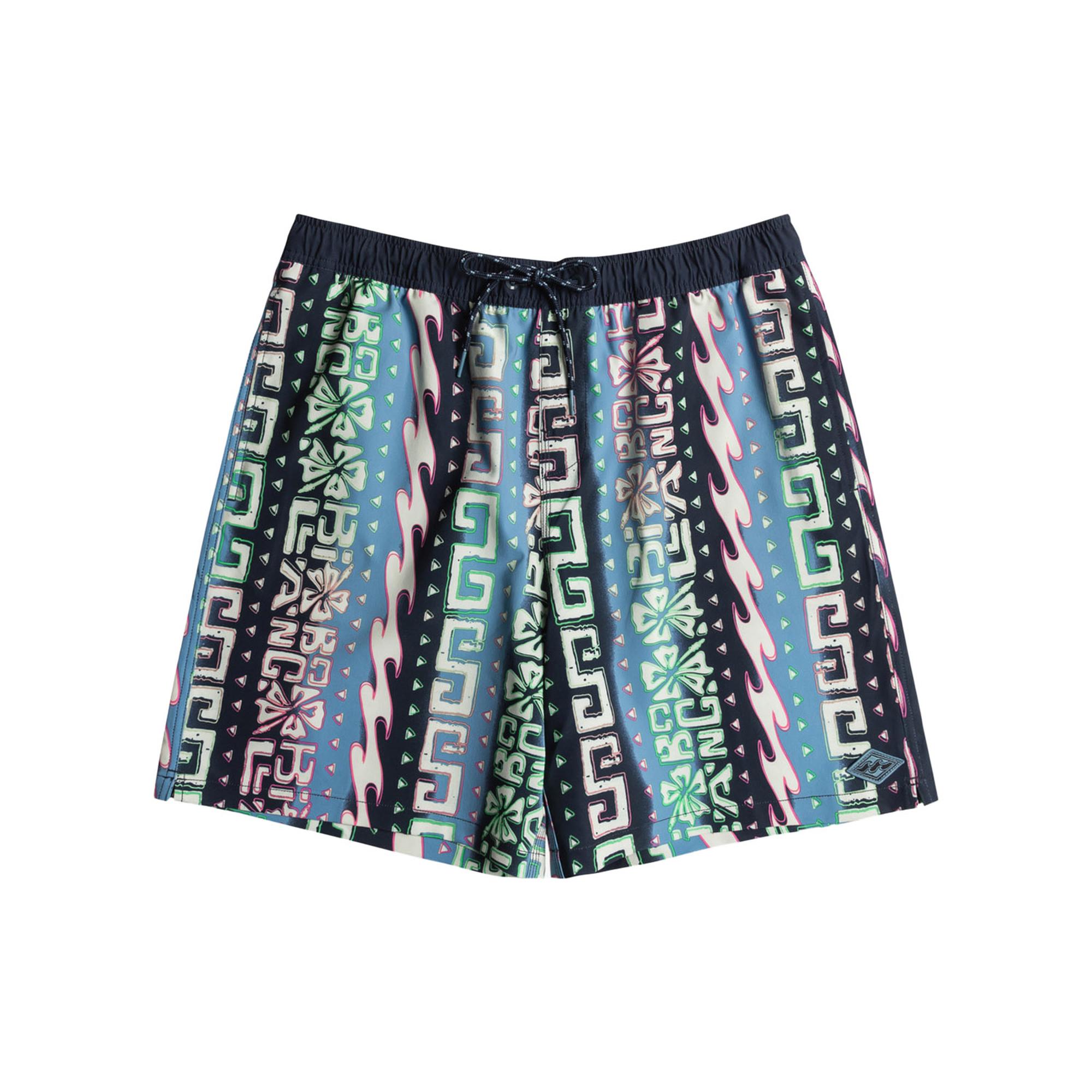 Billabong Wasted Times Lb Erkek Mavi Volley Short