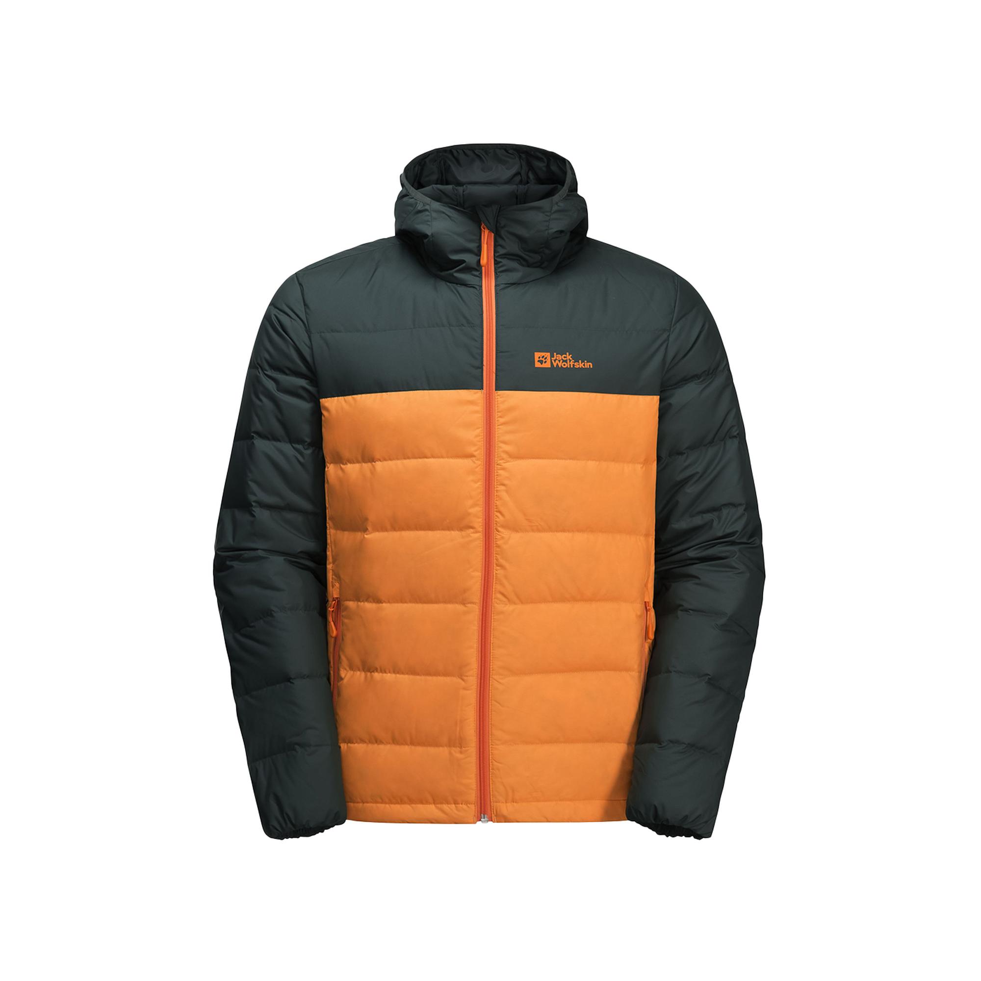 Jack Wolfskin Ather Down Hoody Erkek Kırmızı Outdoor Ceketi