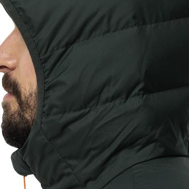  Jack Wolfskin Ather Down Hoody Erkek Kırmızı Outdoor Ceketi