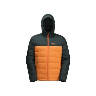  Jack Wolfskin Ather Down Hoody Erkek Kırmızı Outdoor Ceketi