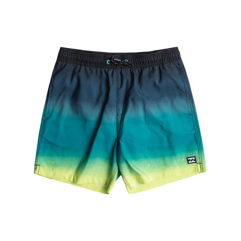  Billabong All Day Fade Lb Boys Erkek Çocuk Siyah Volley Short