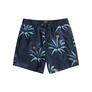  Billabong Vacay Lb Boys Erkek Çocuk Mavi Volley Short