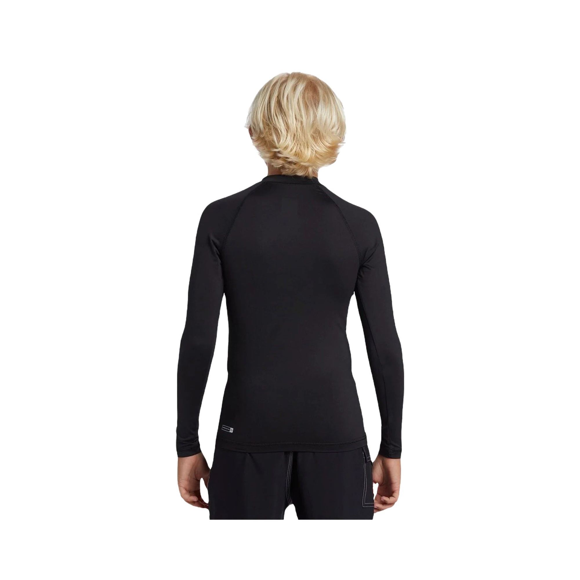 Quiksilver Saturn Upf50 Ls Youth Erkek Çocuk Siyah Likra