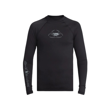  Quiksilver Saturn Upf50 Ls Youth Erkek Çocuk Siyah Likra