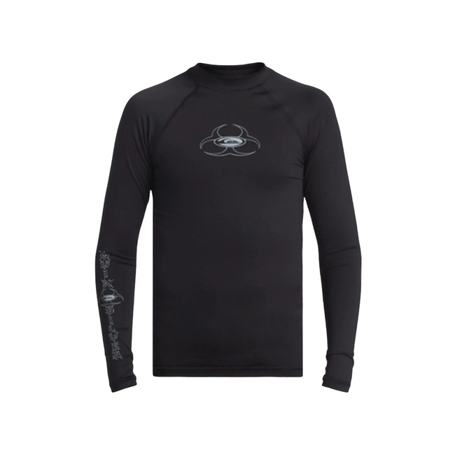  Quiksilver Saturn Upf50 Ls Youth Erkek Çocuk Siyah Likra