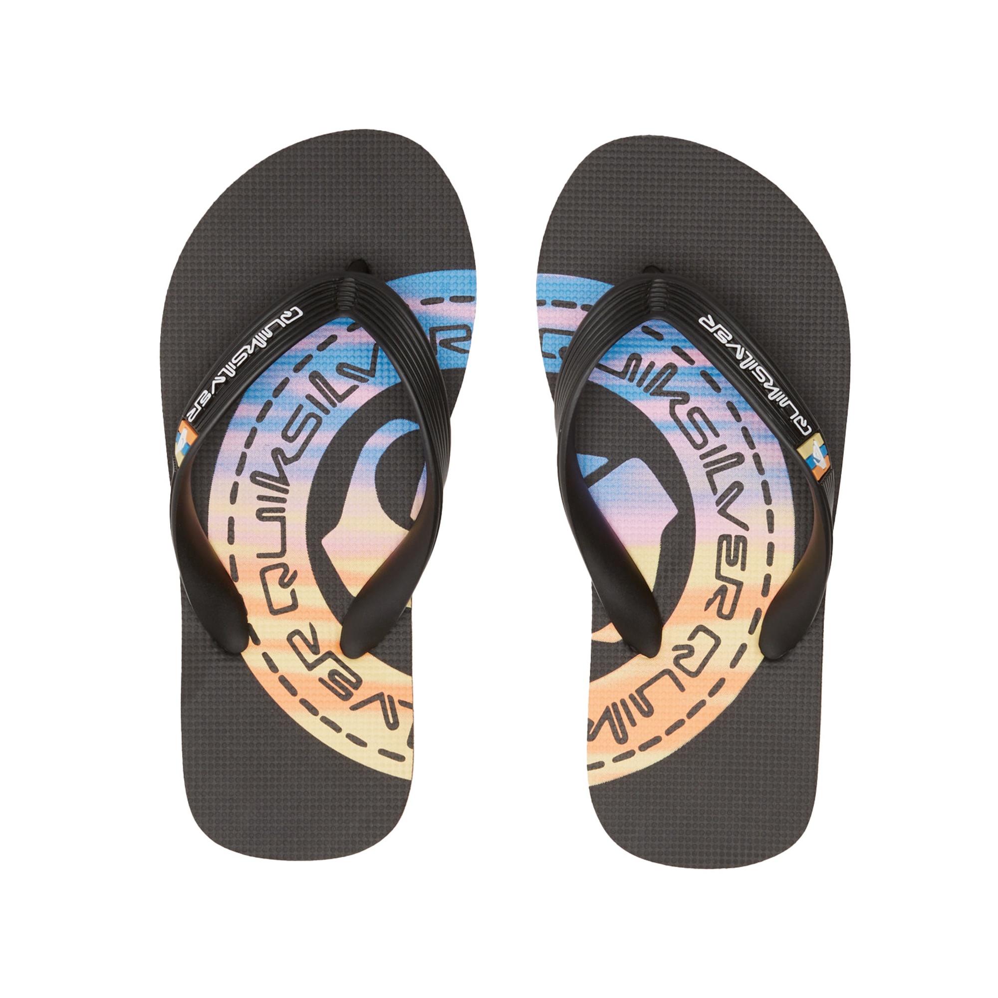 Quiksilver Molokai Art II Youth Erkek Çocuk Siyah Terlik