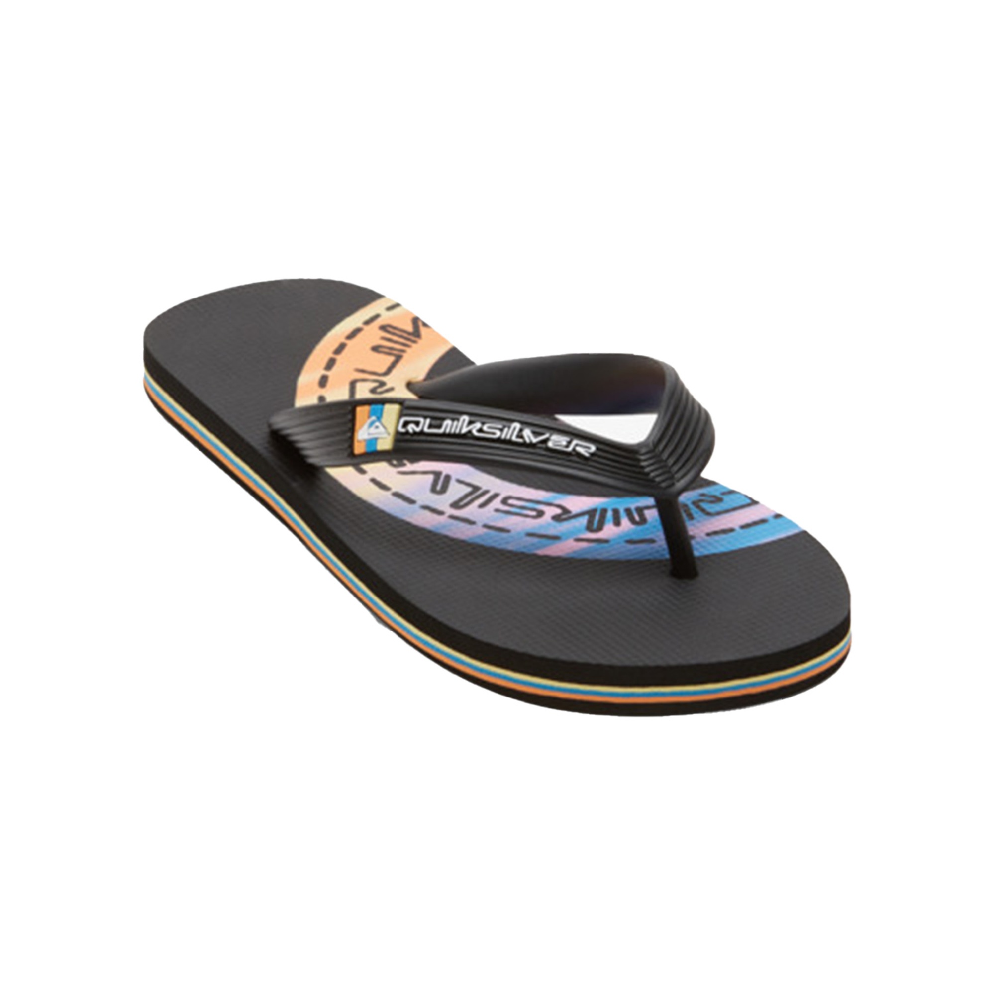 Quiksilver Molokai Art II Youth Erkek Çocuk Siyah Terlik