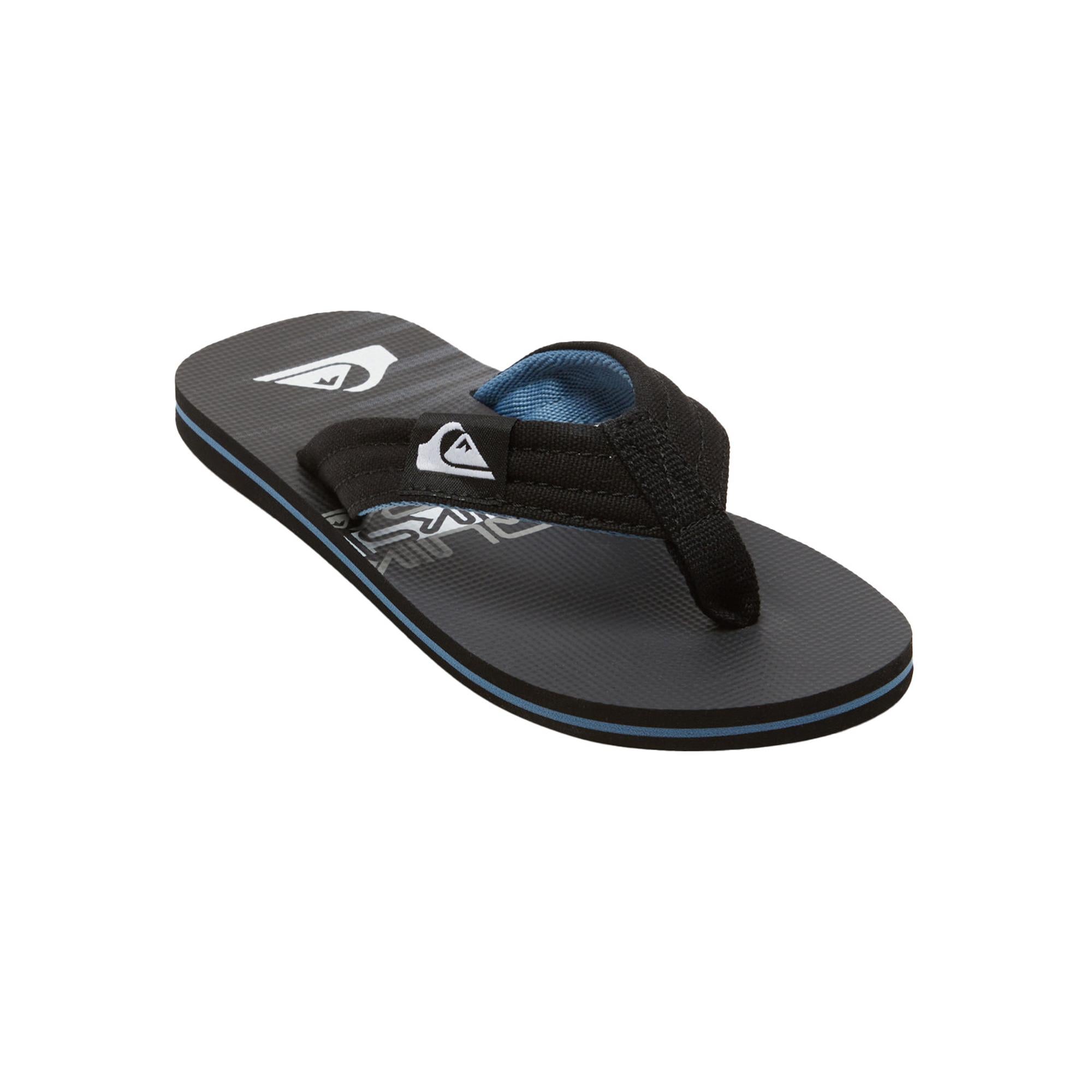 Quiksilver Molokai Layback II Youth Erkek Çocuk Siyah Terlik