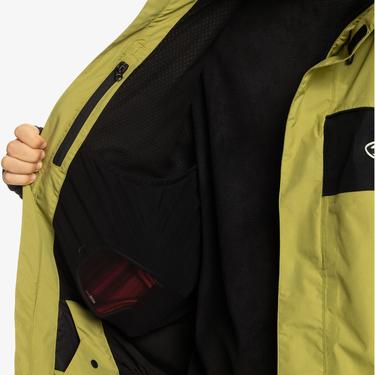  Quiksilver High Altitude Gore-tex Unisex Yeşil Snowboard Ceketi