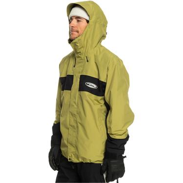  Quiksilver High Altitude Gore-tex Unisex Yeşil Snowboard Ceketi