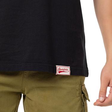  Routefield Tab Erkek Siyah Tişört