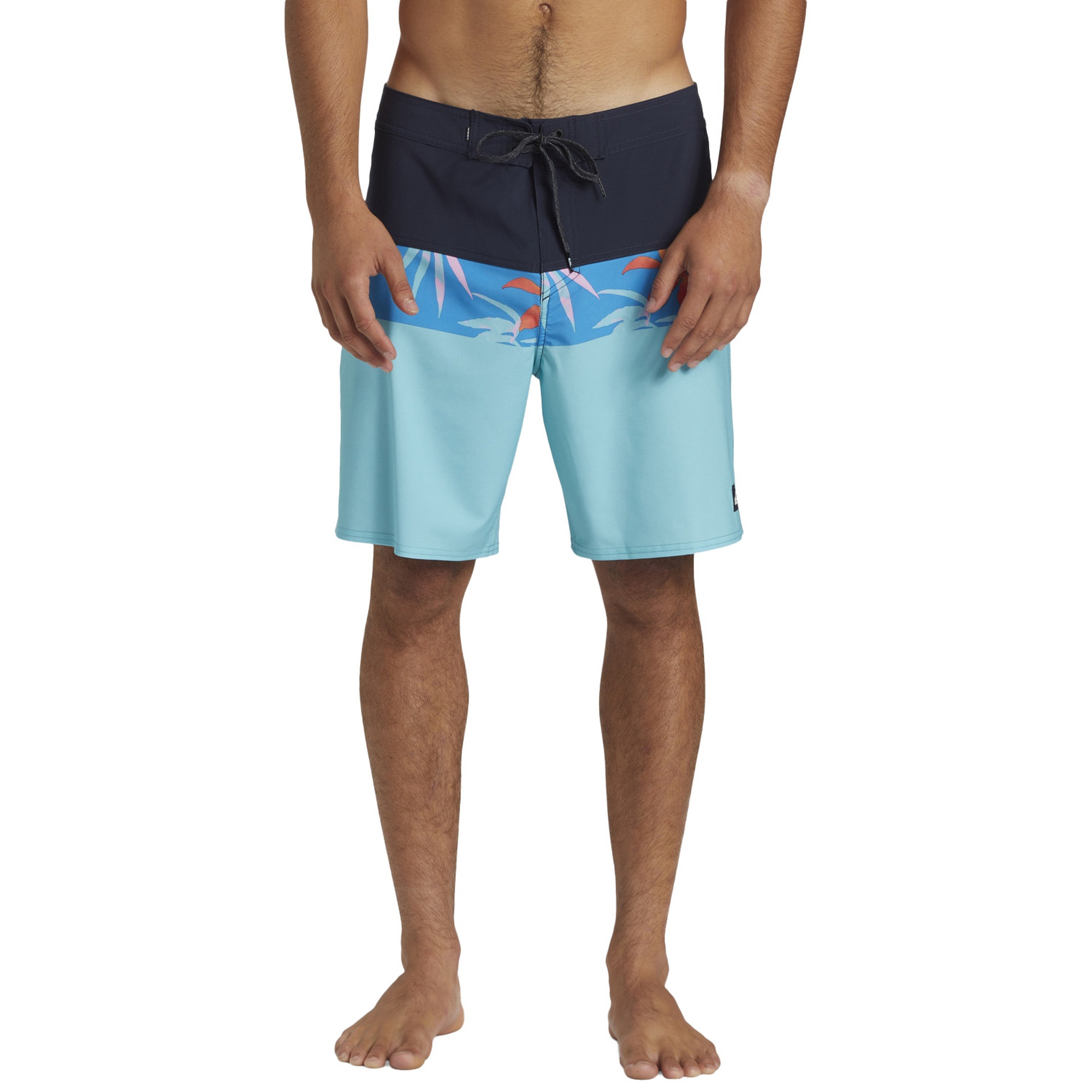 Quiksilver Surfsilk Panel 18 Erkek Mavi Boardshort
