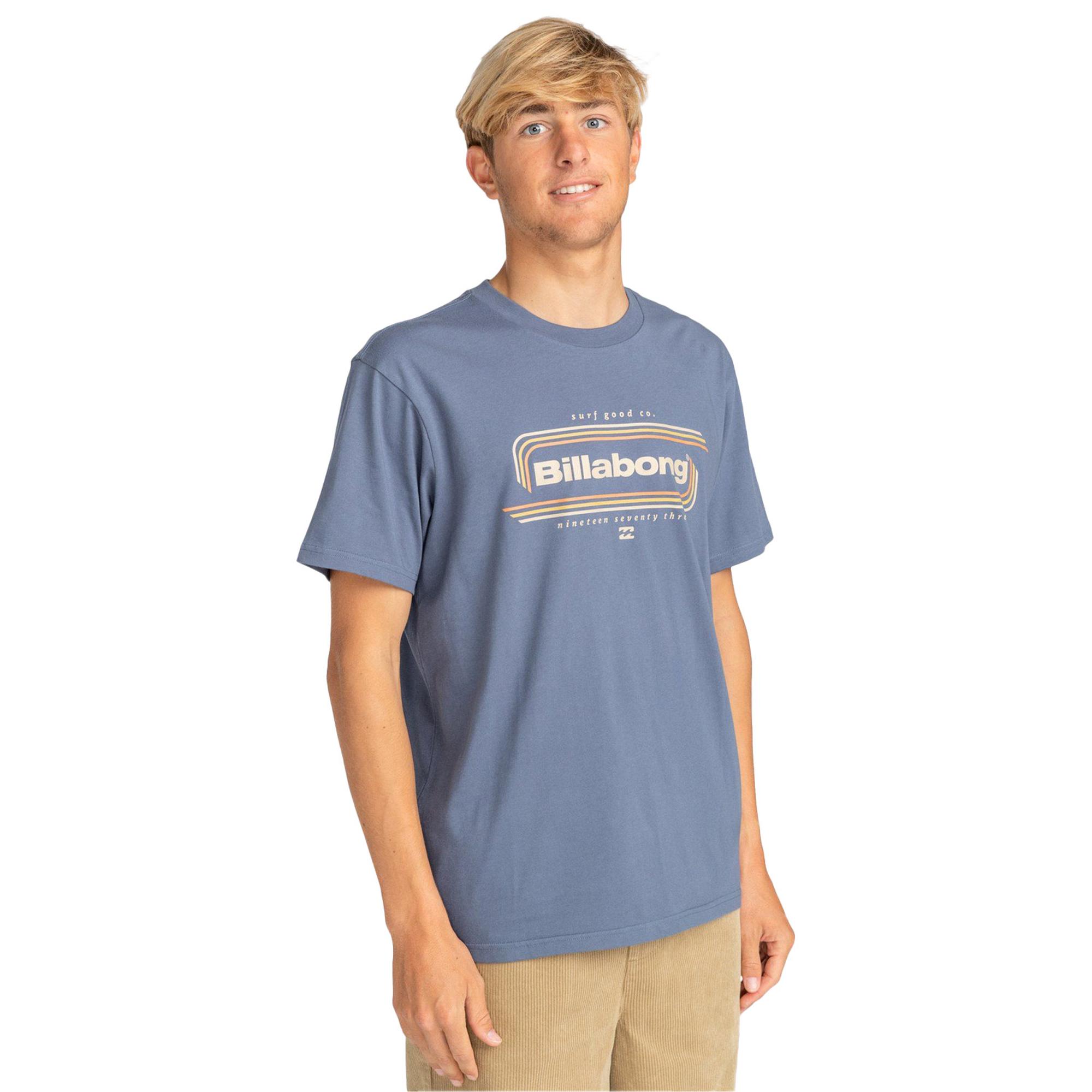 Billabong Insignia Ss Erkek Mavi Tişört