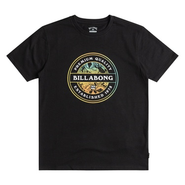  Billabong Rotor Fill Ss Erkek Çocuk Siyah Tişört