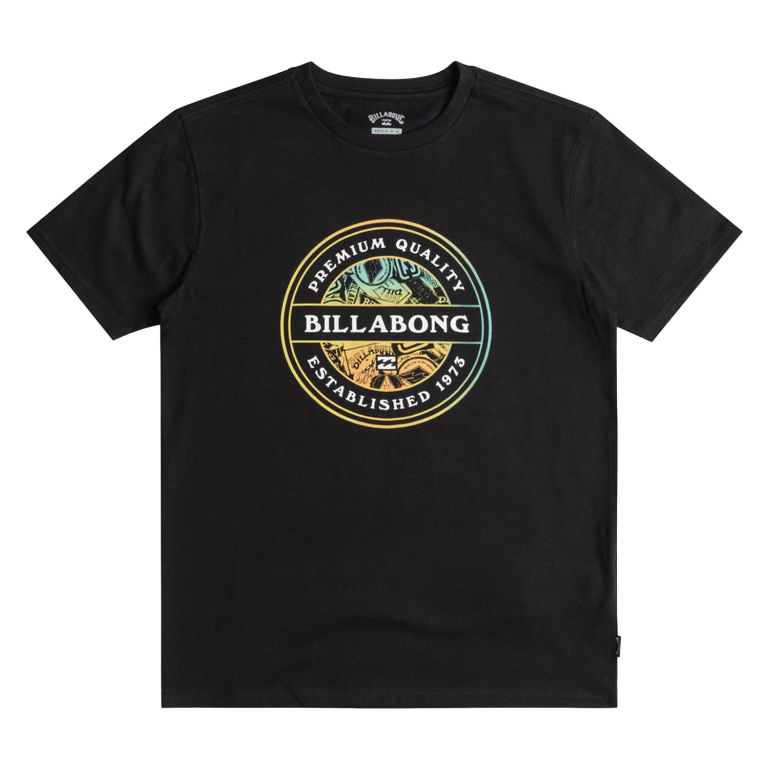  Billabong Rotor Fill Ss Erkek Çocuk Siyah Tişört