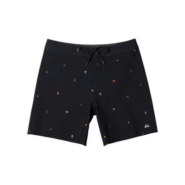 Quiksilver Surfsilk Straight Leg 18 Erkek Siyah Boardshort