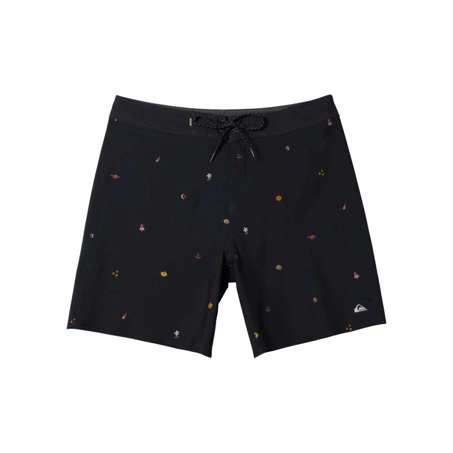  Quiksilver Surfsilk Straight Leg 18 Erkek Siyah Boardshort