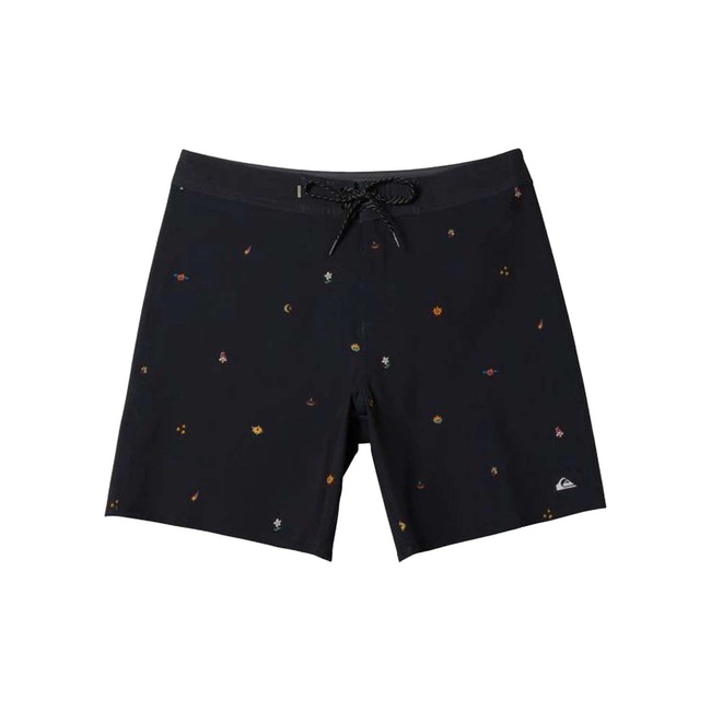  Quiksilver Surfsilk Straight Leg 18 Erkek Siyah Boardshort