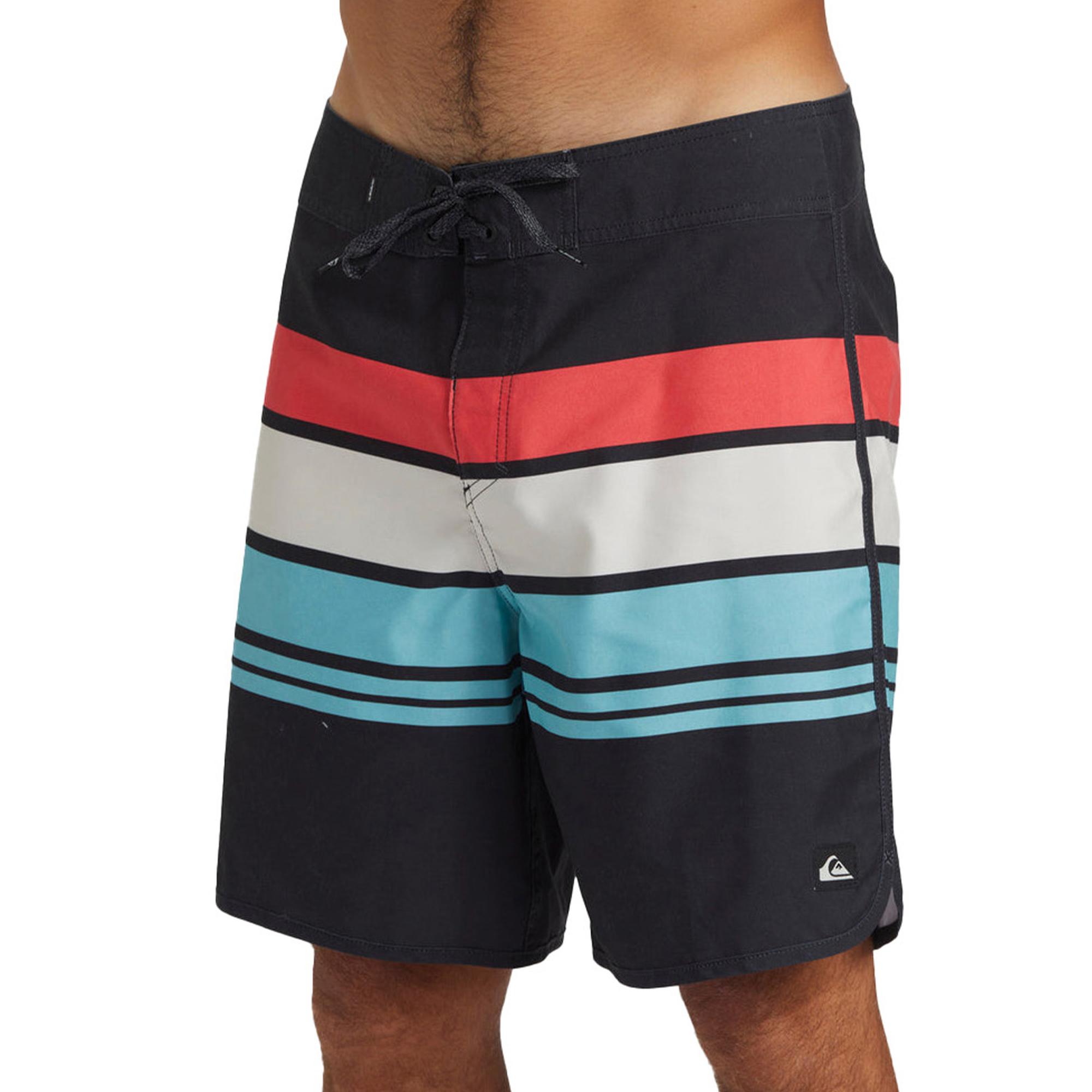 Quiksilver Everyday Stripe 19 Erkek Siyah Boardshort