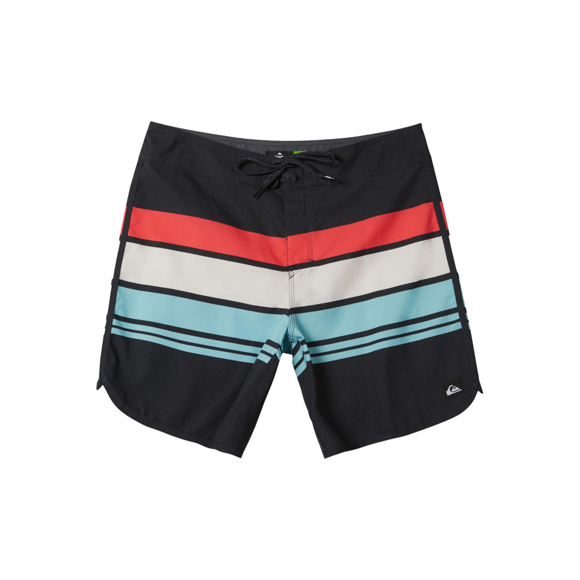 Quiksilver Everyday Stripe 19 Erkek Siyah Boardshort