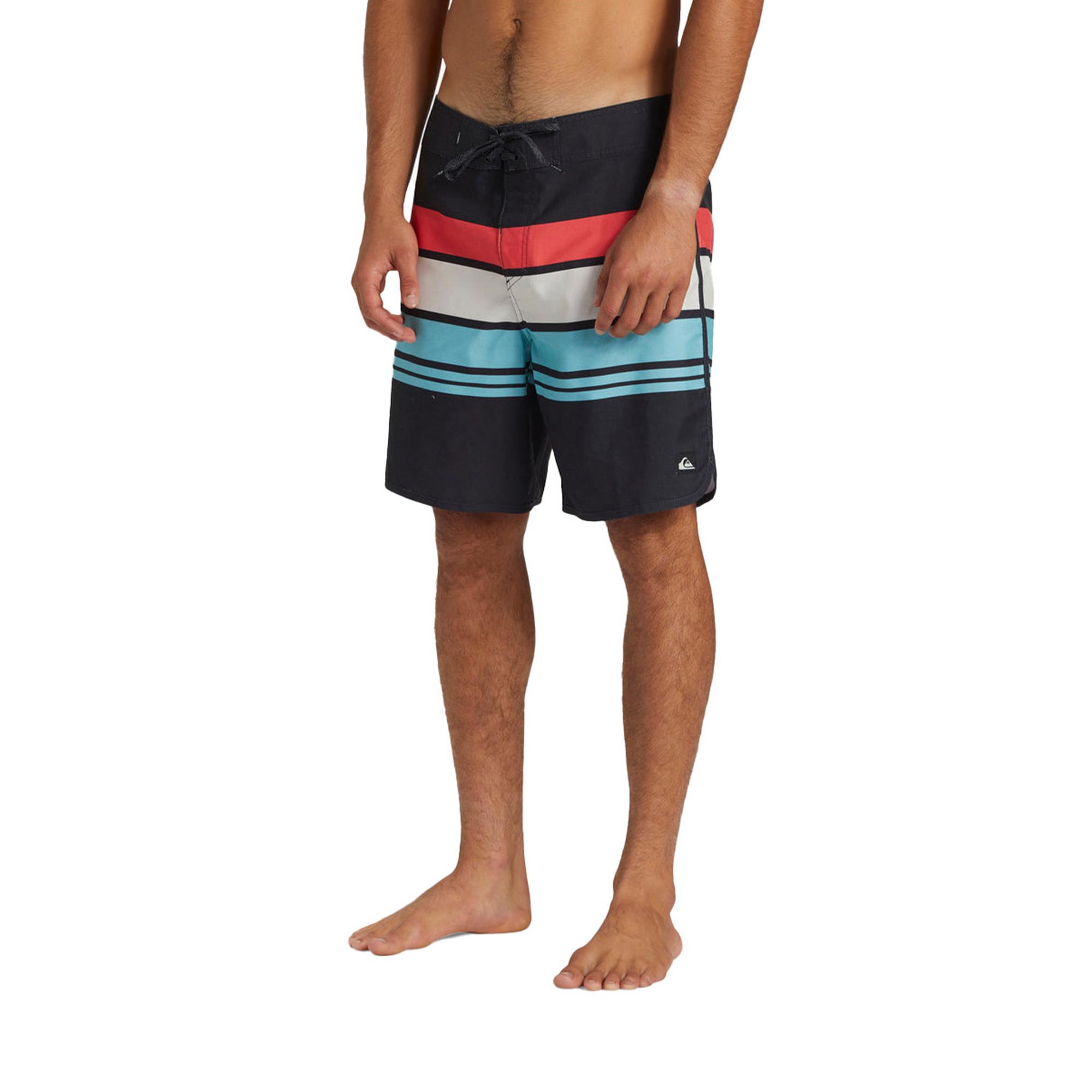 Quiksilver Everyday Stripe 19 Erkek Siyah Boardshort