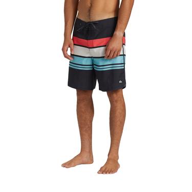  Quiksilver Everyday Stripe 19 Erkek Siyah Boardshort