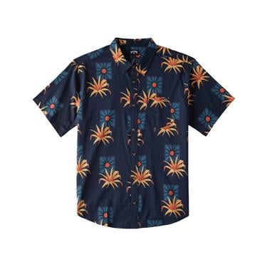  Billabong Sundays Ss Erkek Mavi Gömlek