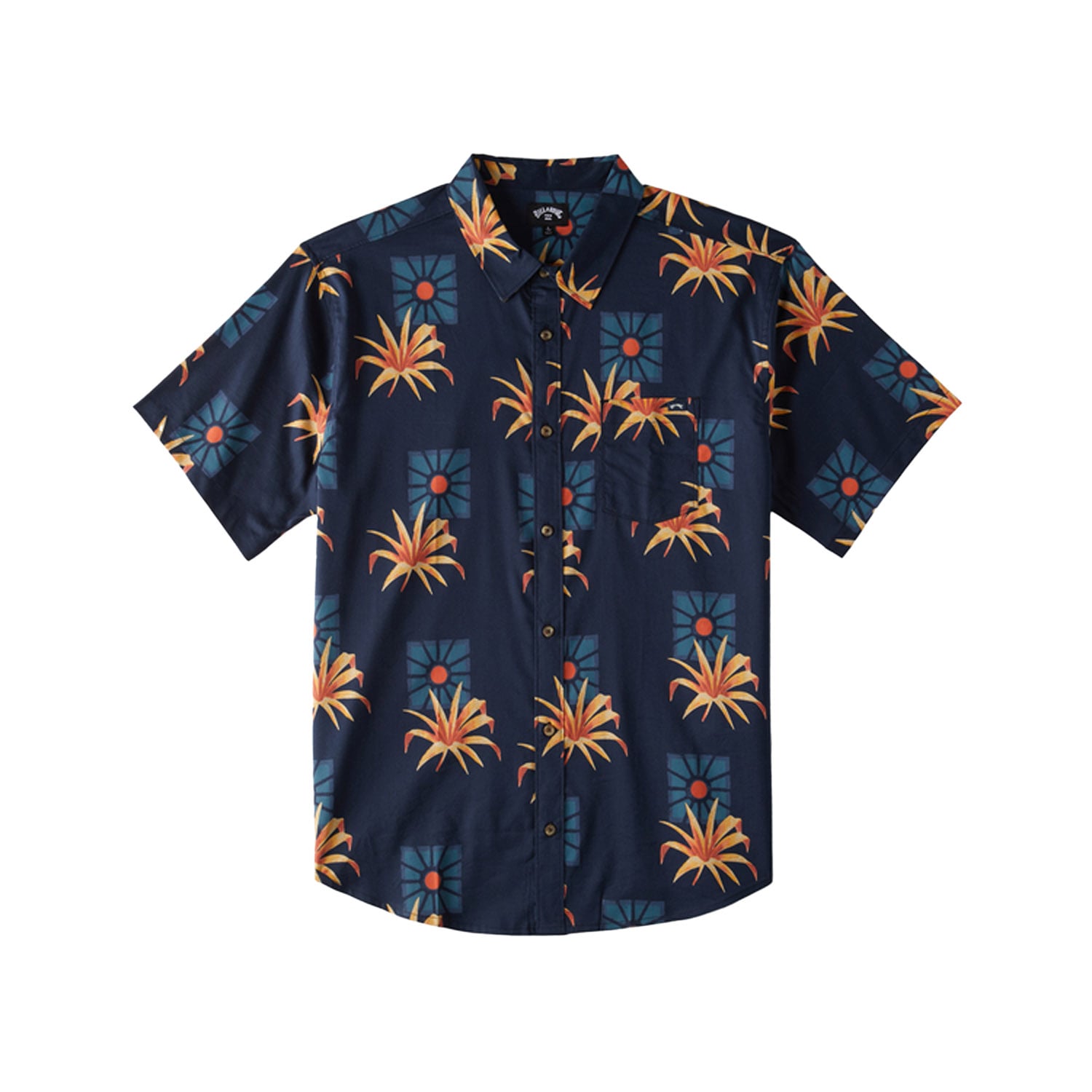  Billabong Sundays Ss Erkek Mavi Gömlek