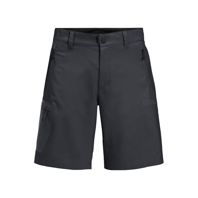  Jack Wolfskin Active Track Shorts Erkek Gri Şort