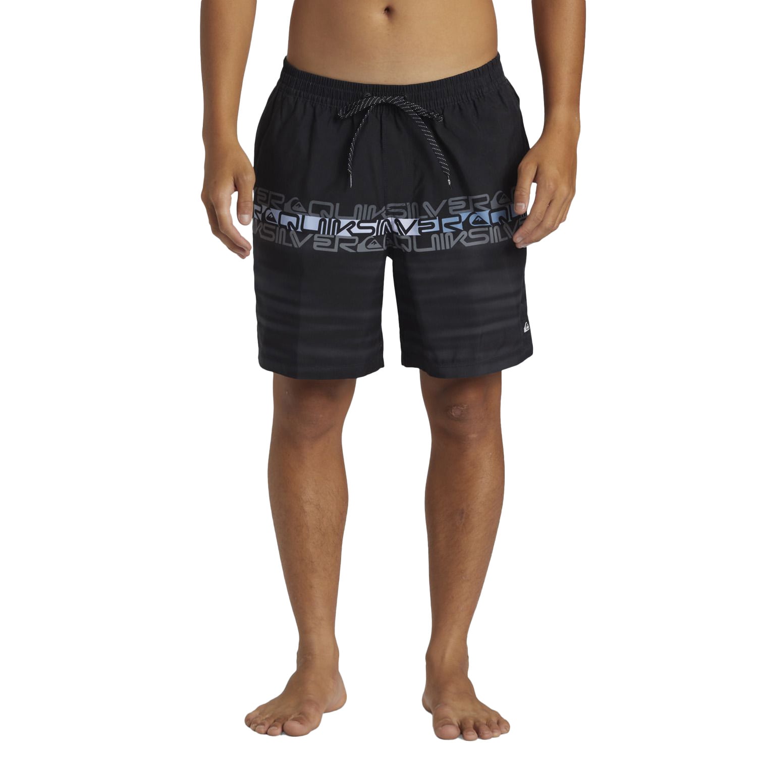  Quiksilver Erkek Volley Short Everyday Wordblock Volley 17"