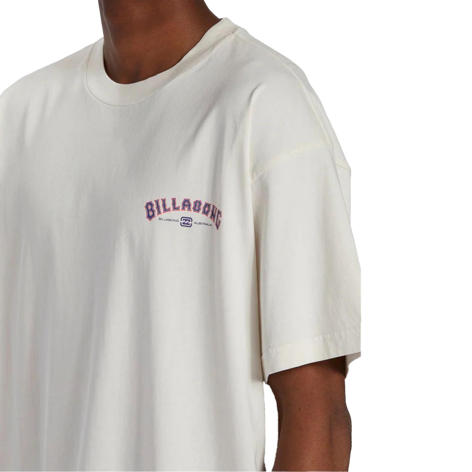 Billabong Arch Wave Tees Erkek Beyaz Tişört